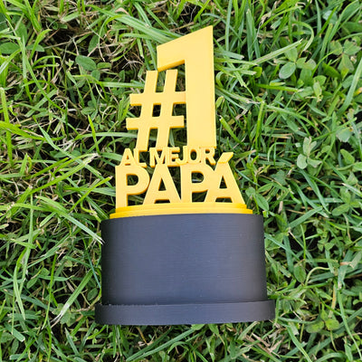 Día del padre - Regalo: Trofeo Papá Número #1