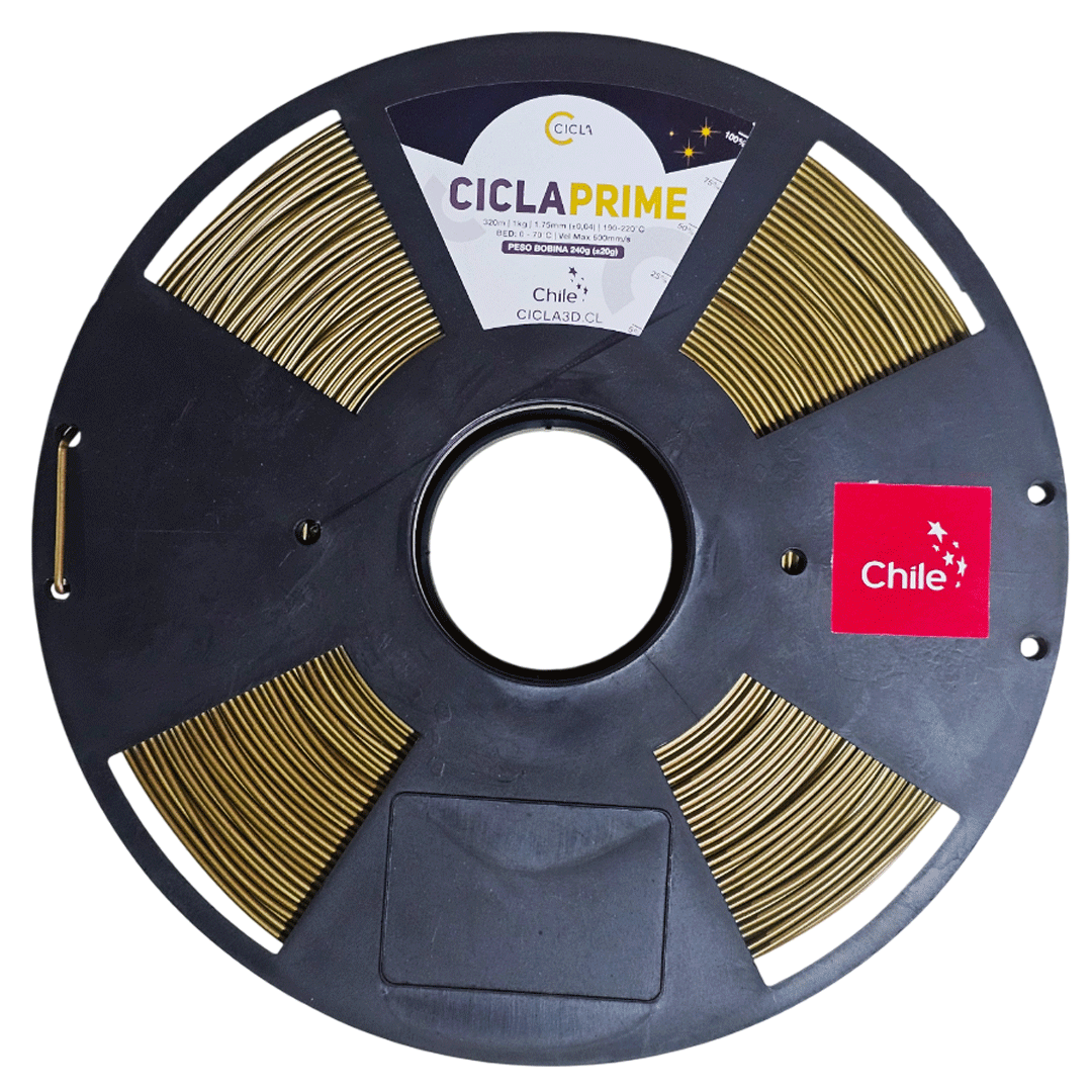 Filamento 3D Cicla PLA Prime GAMA EXCLUSIVA - 1kg
